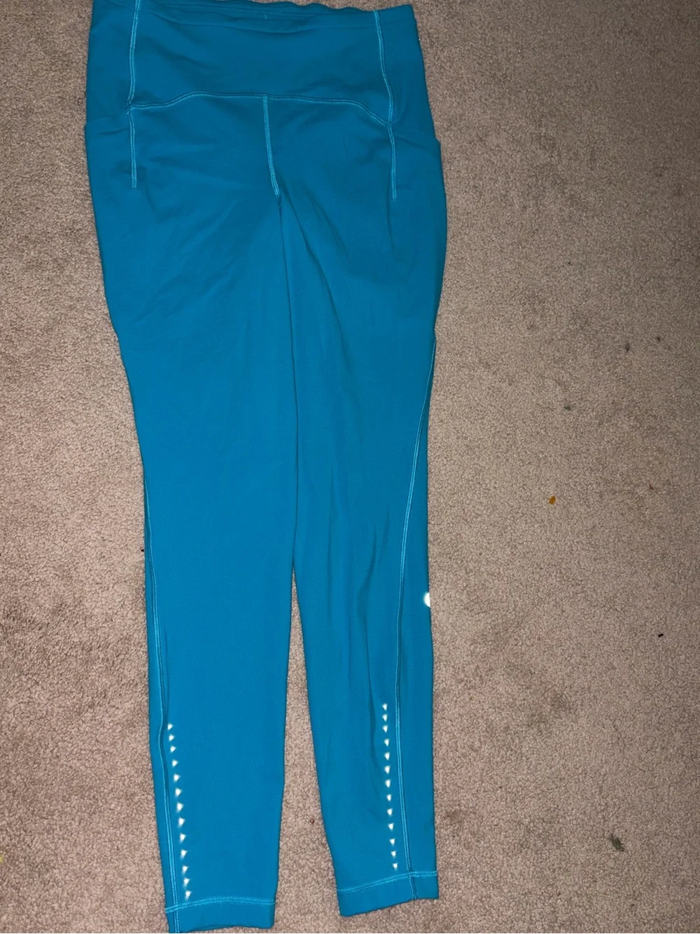 Lululemon Fast and Free Tight Legging II Nulux Cyprus High Rise 8